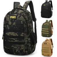 1個 メンズ カジュアルナイロン製バックパック、ラップトップコンパートメント付き、軽量、調節可能ストラップ、ジッパークロージャー、ポリエステル裏地、縫い糸ディテール、ウェットワイプクリーニング対応 - 旅行＆ビジネス通勤用デイパック、マルチコンパートメントバッグ