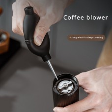 シリコン製コーヒーグラインダーとエスプレッソマシン用ダストブロワー - 深いクリーニング用の長いノズル付き手動エアダスター、非電動、使いやすい粉末クリーナーアクセサリー