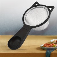 ステンレス製の猫のような細かいメッシュフィルター、コーヒーフィルター、茶こし手動小麦粉ふるいスパイスフィルター - 調理や食品の準備に最適、油の除去、ジュース抽出、茶のろ過、小麦粉のふるい分け、豆乳などに適しています。キッチンガジェット