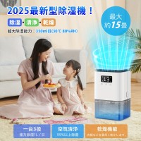 最新型 除湿機 小型 除湿器 空気清浄 強力除湿 350ML/日除湿量 1200ml大容量 自動霜取り 満水自動OFF 切タイマー機能 小型 コンパクト 7色ライト 任せモード 静音 省エネ 脱衣所 トイレなどに適用 日本語説明書 PSE認証済 (ホワイト)