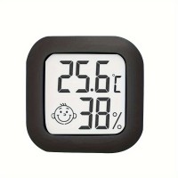 Mini LCDデジタル温度計湿度計屋内部屋電子温度湿度計センサーゲージ天気予報ステーションホーム用