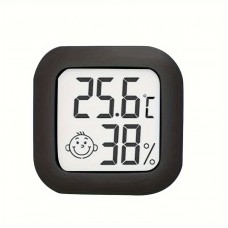 Mini LCDデジタル温度計湿度計屋内部屋電子温度湿度計センサーゲージ天気予報ステーションホーム用