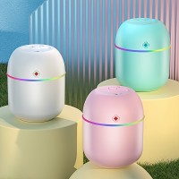 3サイズのUSB電源付きアロマディフューザー&加湿器セット、カラフルなLEDライト付き、≤36Vの稼働電圧、寝室、リビングルーム、オフィス、車に最適 - バッテリー不要
