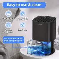 1個 吸気器 1000ml、家庭用ポータブル吸気器、小型吸気器に7色のLED付き、超静音＆自動シャットオフ、寝室・バスルーム用吸気器